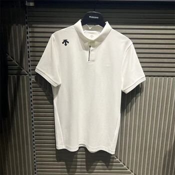 迪桑特(descente)2024夏季男子运动休闲短袖t恤polo衫男d4231tps72a d