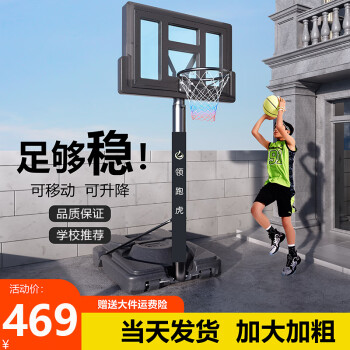 函翔（HANXIANG） 篮球架户外可移动成人家用篮球框架投篮架便携式升降儿童蓝球架 026视频同款（1.35-3.05米）