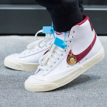 nike耐克休闲鞋女鞋2024春季新款blazer开拓者时尚高帮运动鞋dv