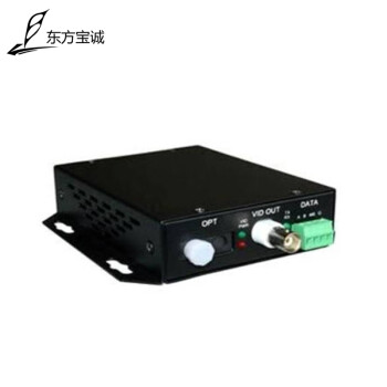 东方宝诚 1路视频光端机+反向数据控制TC-C1V1D