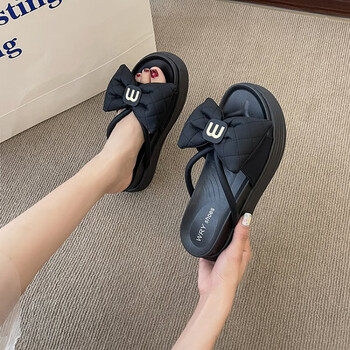 瓦米诺网红仙女凉拖鞋外穿夏季2024新款韩版休闲沙滩鞋百搭厚底凉拖