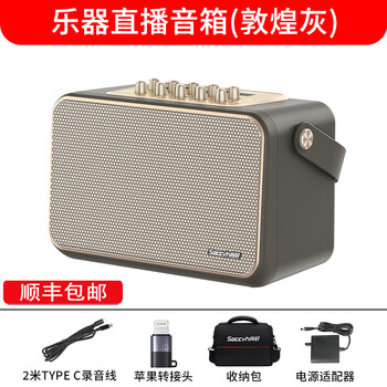 尚好saccvh电吹管专用音箱s6木吉他弹唱萨克斯音响乐器户外充电便携