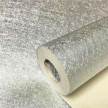 中式3d立体天花板素色金箔纸 纯色银箔壁纸ktv酒店吊顶金色墙纸 细