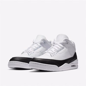 乘虎乔3黑白大闪电联名男子实战篮球鞋休闲运动鞋女da3595100da