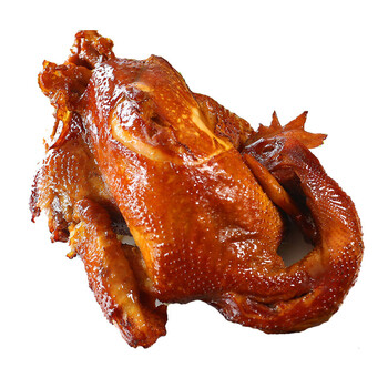 内蒙古熏鸡烧鸡熟食卤味传统工艺熏烤鸡散养土鸡即食900克