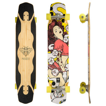 轮滑滑板 单排轮滑鞋 姜趣 长板赌博滑板平花板入门舞板麻将骰子扑克