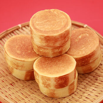 樱小煮威海特产文登喜饼结婚专用媳妇饼夹馅老婆饼紫米面食 原味8个