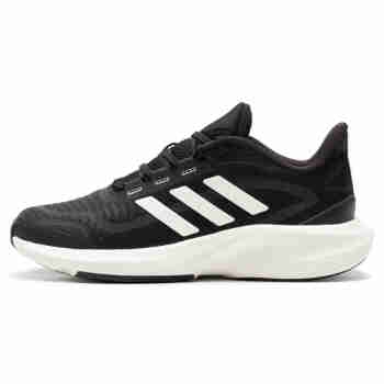 阿迪达斯 （adidas）男鞋 夏季新款运动鞋低帮网面时尚休闲鞋轻便透气跑步鞋 IH6038黑色 42