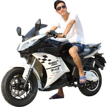 杰帆 地平线款炫酷电动车跑车电动摩托街跑车大排公路赛踏板助力代步