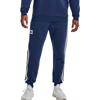 安德玛underarmour男子uarival抓绒母校慢跑裤深蓝色medium