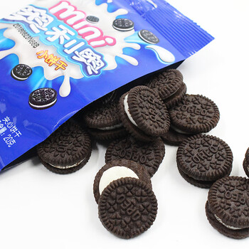 奥利奥mini迷你夹心小饼干20g*20包 小包装散装零食 20g x10包