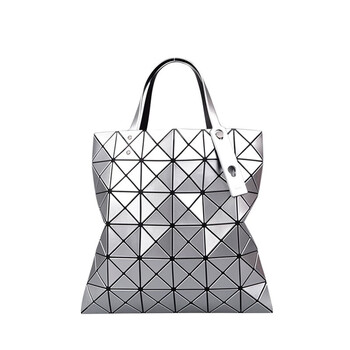 bao bao issey miyake三宅一生 女包奢侈品经典款六格手提包菱格单肩
