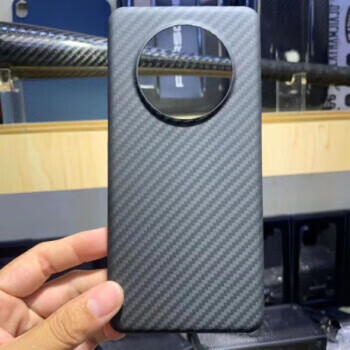 仁尼真碳纤维华为mate60pro手机壳凯夫拉炭纤维mate华为mate60pro