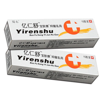 蜀东亿仁舒宝肤康软膏 草本乳膏 1盒装