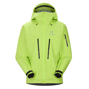 始祖鸟(arcteryx)alpha sv系列女士户外攀登防风防雨耐磨冲锋衣夹克