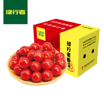 绿行者 樱桃番茄散装4盒装 生吃小西红柿小番茄新鲜圣女果 办公室水果