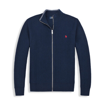 ralph lauren拉夫劳伦开衫毛衣外套男春秋新款立领休闲百搭小马标刺绣