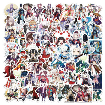 60张阴阳师游戏贴纸动漫人物贴纸装饰贴纸行李箱电视冰箱防水阴阳师