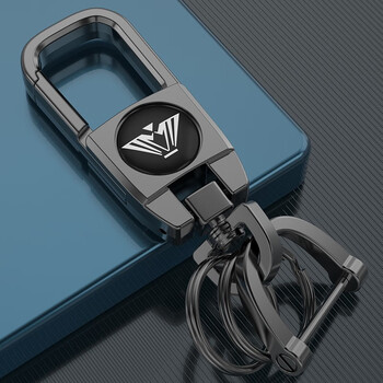 井慕福特车钥匙扣福克斯蒙迪欧福睿斯金牛座锐际锐界男腰挂撼路圈环链