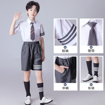 耀未来儿童演讲服装诗歌朗诵礼服合唱演出服学院风班校服中小学生比赛
