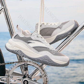 安踏anta年糕鞋复古休闲鞋男款春夏季增高防滑耐磨厚底轻便运动鞋板鞋