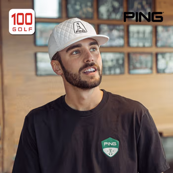 

ping [ edition] ping golf hat men's fashion sports sun hat masters special edition baseball cap men's white