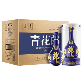 郎酒郎酒 青花郎 2021年份 酱香型白酒 53度 500ml*6瓶 整箱装