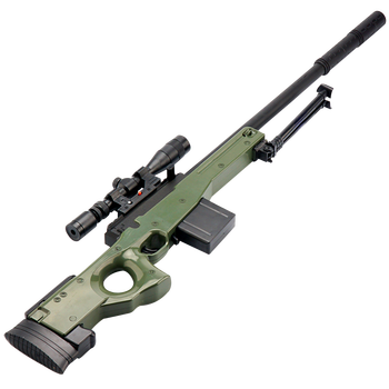 m24手动电动m416男孩仿真模型 大号awm(手动上弹) 一万水弹(热血青铜)