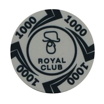 陶瓷筹码4cm防伪筹码德州扑克筹码10克澳门皇冠筹码 1000