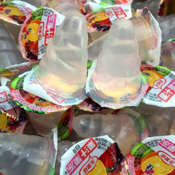 按摩螺旋尖头果冻会所桑拿加长果冻约150个尖头服务螺纹 跳跳糖150