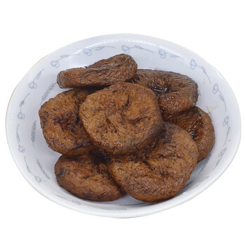 手工石磨蒲包干子泾县特产酱油干章渡香干6片真空包装即食豆腐干