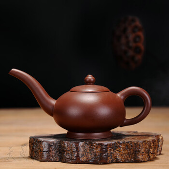 惠和陶艺宜兴紫砂茶壶 功夫茶具原矿紫泥茶壶泡茶器紫砂壶出水好 紫砂