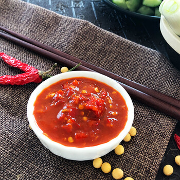 鲜辣酱 鲜味十足蒜蓉辣酱东北辣椒酱调味 5000g