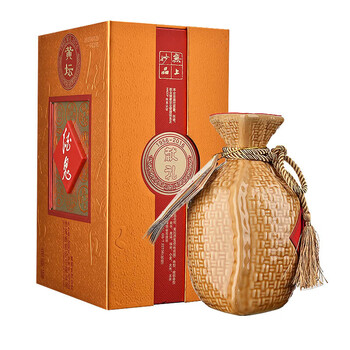 【官方旗舰店】酒鬼酒 黄坛 52度 468ml*6瓶 馥郁香型白酒 整箱装