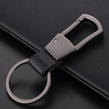 溥畔汽车钥匙扣男腰挂锁匙扣简约钥匙圈创意车匙扣匙链跨境黑色8433cm