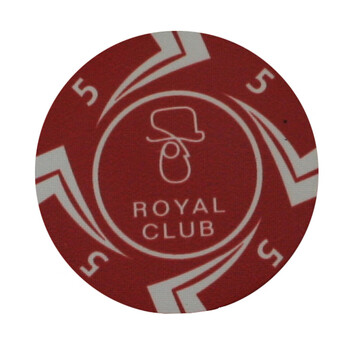 【京东优选】2019新款陶瓷筹码4cm防伪德州扑克10克澳门皇冠 5