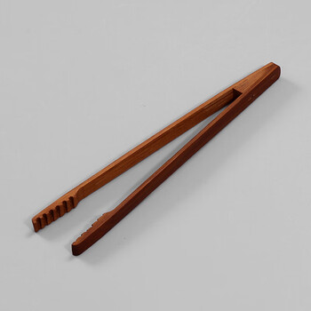 喝茶镊子 竹制茶夹木茶杯茶叶夹子木质镊子实木功夫茶具茶道零配件