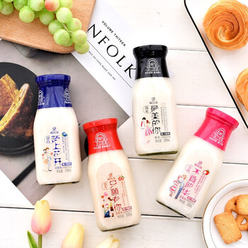 畅优溢 酸奶原味300ml*4瓶8瓶12瓶 4口味混装 12瓶装
