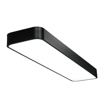 办公室led吸顶灯简约现代铝材工作室写字楼长条灯办公灯具长方形日光