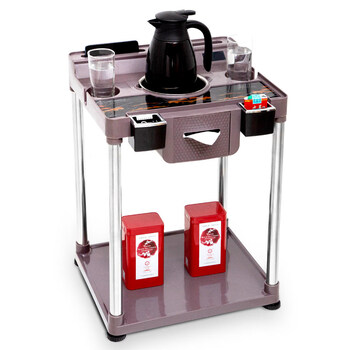 架 麻将机桌旁放水杯置物架专用小茶几边几棋牌室房茶水台烟灰缸茶杯