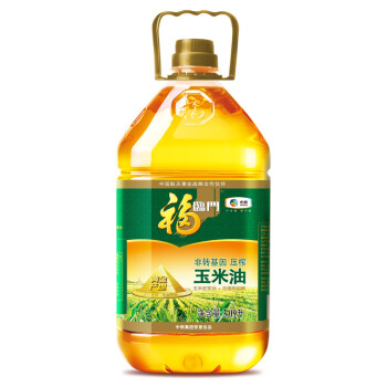 福临门 食用油 非转基因压榨玉米油3.09L 黄金产地 中粮出品