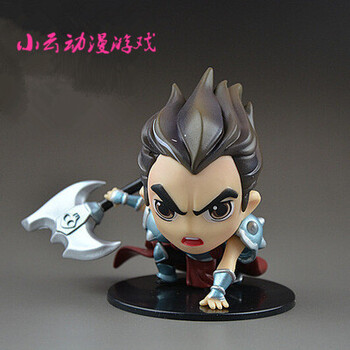 停】log手办英雄周边q版生日礼物电玩人马限量版盲僧亚索金克斯全套劫