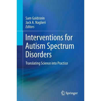 Interventions for Autism Spectrum Disorders ...