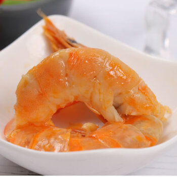 蟹状元 麻辣虾250g 大虾海虾干即食海鲜 虾零食烤虾 基围虾香辣虾