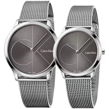 dw手表瑞士情侣表钢带男士腕表时尚简约女士石英对表k3m22123 银色灰