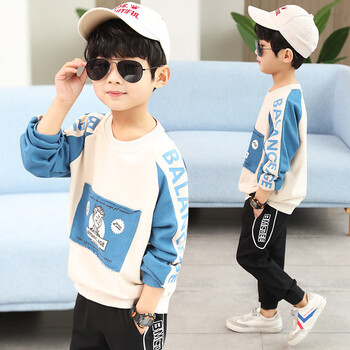 京东品质保证 童装男童春装套装2019新款韩版运动小孩衣服洋气儿童春