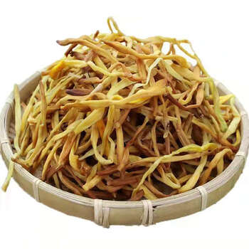 黄花菜干南北干货土特产金针菜农家自制新货无硫 生晒黄花菜250g