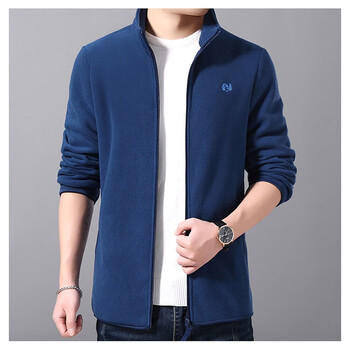 礼弗歌赛尔古仔淋男装羊羔绒外套男士双面抓绒衣加绒保暖摇粒绒夹克男