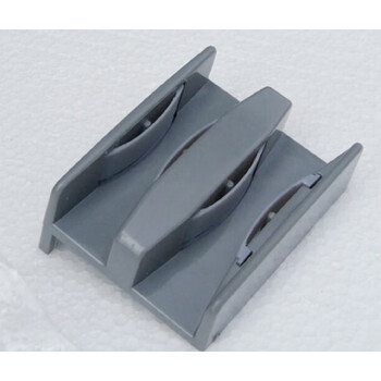 玻璃门防撞块 淋浴房五金配件浴室屏风隔断移门定位块限位器斜胶下