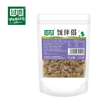 过湾【饭伴侣 200g】糙米杂粮大米粥胚芽米五谷杂粮饭团小米糙米饭 饭伴侣 200gx1袋
